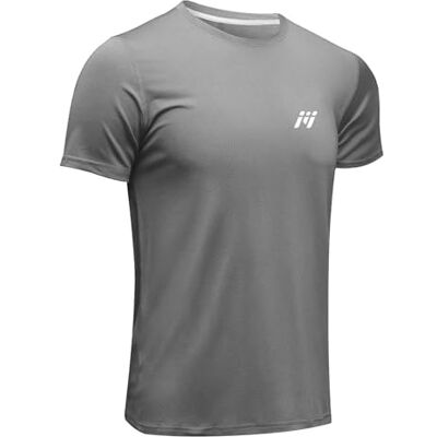 MEETWEE Sportshirt voor heren, Baselayer korte mouwen, hardloopshirt, fitness, voetbal, joggen XL MEETWEE Sportshirt voor heren, Baselayer korte mouwen, hardloopshirt, fitness, voetbal, joggen XL