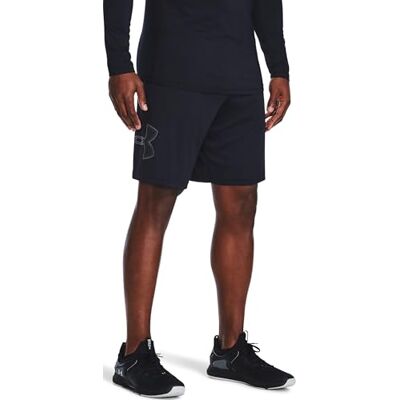 Under Armour Tech Graphic hardloopshort voor heren van ademend materiaal, trainingsshort met ultralicht design, S S-L Under Armour Tech Graphic hardloopshort voor heren van ademend materiaal, trainingsshort met ultralicht design, S S-L