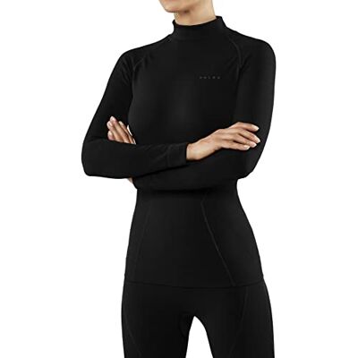 Falke Dames Maximum Warm High Neck Technisch ondergoed Coltrui Lange Mouwen Thermisch voor Koud tot Zeer Koud Weer Ademend Sneldrogend Functioneel Garen 1 stuk Falke Dames Maximum Warm High Neck Technisch ondergoed Coltrui Lange Mouwen Thermisch voor Koud tot Zeer Koud Weer Ademend Sneldrogend Functioneel Garen 1 stuk