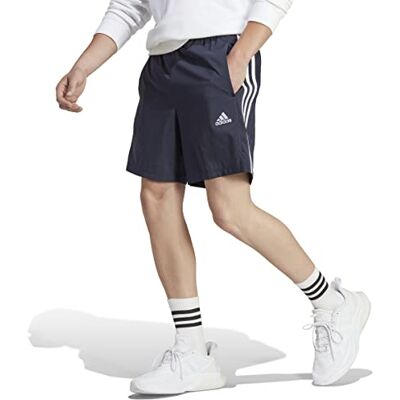 Adidas AEROREADY Essentials Chelsea 3-Stripes Shorts, Legend Ink/Wit, S Adidas AEROREADY Essentials Chelsea 3-Stripes Shorts, Legend Ink/Wit, S