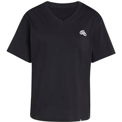 Adidas Summer Slide Graphic V-hals T-shirt met korte mouwen voor dames (1 stuk) Adidas Summer Slide Graphic V-hals T-shirt met korte mouwen voor dames (1 stuk)
