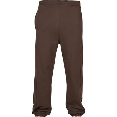 Urban Classics Trainingsbroek voor heren, met trekkoord, sportbroek met elastische ritssluiting, losse pasvorm, Bruin 3XL grote maten Urban Classics Trainingsbroek voor heren, met trekkoord, sportbroek met elastische ritssluiting, losse pasvorm, Bruin 3XL grote maten
