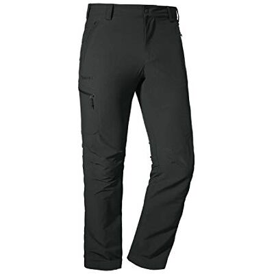 Schöffel Folkstone Herenbroek, comfortabele en lichte wandelbroek met stretchmateriaal, robuuste outdoorbroek met sportieve snit, Asphalt, 58 Schöffel Folkstone Herenbroek, comfortabele en lichte wandelbroek met stretchmateriaal, robuuste outdoorbroek met sportieve snit, Asphalt, 58