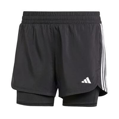 Adidas Pacer 3-Stripes Training Woven Shorts voor dames Adidas Pacer 3-Stripes Training Woven Shorts voor dames