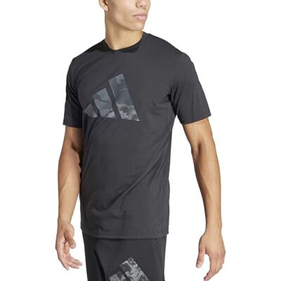 Adidas Train Essentials Seasonal Brand Love Camo Tee T-shirt heren Adidas Train Essentials Seasonal Brand Love Camo Tee T-shirt heren