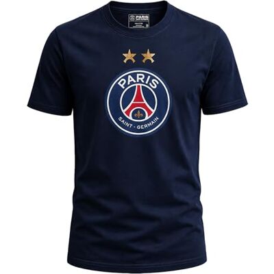 PSG Paris Saint Germain T-shirt met 2 sterren, officiële collectie authenticiteit gegarandeerd PSG Paris Saint Germain T-shirt met 2 sterren, officiële collectie authenticiteit gegarandeerd