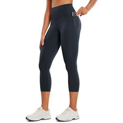 CRZ YOGA Butterluxe Capri Leggings voor dames, hoge taille, met zakken, trainingsbroek, yogabroek, 53 cm Extrêmement Doux, Compression Douce, Entraînement, Taille Haute, pour Femmes 38 CRZ YOGA Butterluxe Capri Leggings voor dames, hoge taille, met zakken, trainingsbroek, yogabroek, 53 cm Extrêmement Doux, Compression Douce, Entraînement, Taille Haute, pour Femmes 38