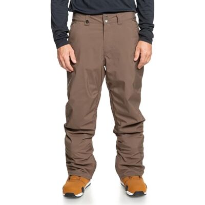 Quiksilver Estate PT Sneeuwbroek voor heren, bruin, XS Quiksilver Estate PT Sneeuwbroek voor heren, bruin, XS
