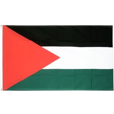 SHATCHI Nationale vlag Palestina Midden-Oosten 150 x 90 cm Free Gaza Palestijns Freedom Country Festival Polyester SHATCHI Nationale vlag Palestina Midden-Oosten 150 x 90 cm Free Gaza Palestijns Freedom Country Festival Polyester