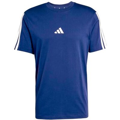 Adidas Essentials Three Stripes Single Jersey Tee T-shirt voor heren (1 stuk) Adidas Essentials Three Stripes Single Jersey Tee T-shirt voor heren (1 stuk)