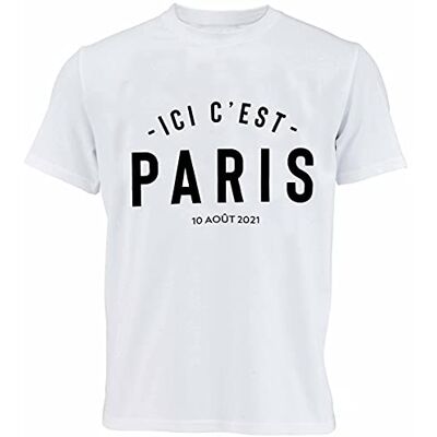PSG PARIS SAINT-GERMAIN T-shirt Ici C'est Paris officiële collectie PSG PARIS SAINT-GERMAIN T-shirt Ici C'est Paris officiële collectie