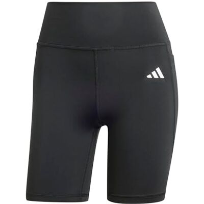 Adidas Optime Essentials Stash Pocket 7 inch korte legging dijen voor dames Adidas Optime Essentials Stash Pocket 7 inch korte legging dijen voor dames