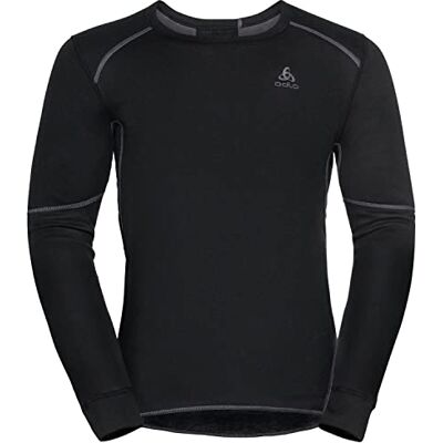 Odlo Bl Top Crew Neck L/S Active X-Warm Eco T-shirt voor heren Odlo Bl Top Crew Neck L/S Active X-Warm Eco T-shirt voor heren