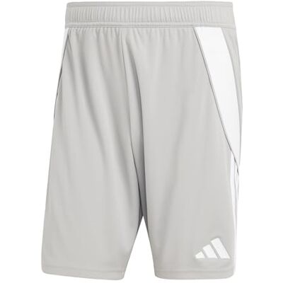 Adidas Tiro 24 Shorts voor heren, Lichtgrijs Wit Adidas Tiro 24 Shorts voor heren, Lichtgrijs Wit