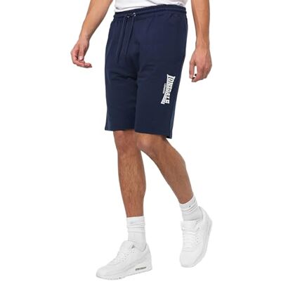 Lonsdale fringford heren shorts, Navy / Wit Lonsdale fringford heren shorts, Navy / Wit