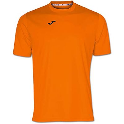Joma Sportshirt met korte mouwen voor heren, licht en ademend, ideaal voor elk type sport Combi, oranje, L Joma Sportshirt met korte mouwen voor heren, licht en ademend, ideaal voor elk type sport Combi, oranje, L
