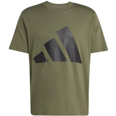 Adidas Essentials Big Logo Single Jersey Tee T-shirt voor heren (1 stuk) Adidas Essentials Big Logo Single Jersey Tee T-shirt voor heren (1 stuk)