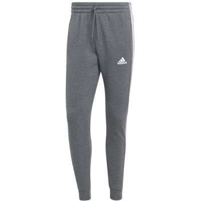Adidas Essentials Fleece 3-Stripes Tapered Cuff Pants Herenbroek Adidas Essentials Fleece 3-Stripes Tapered Cuff Pants Herenbroek