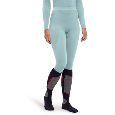 Falke Warm Long W Ti functioneel garen, sneldrogend, 1 stuk, onderlaag dames, jadegroen 7439, S Falke Warm Long W Ti functioneel garen, sneldrogend, 1 stuk, onderlaag dames, jadegroen 7439, S