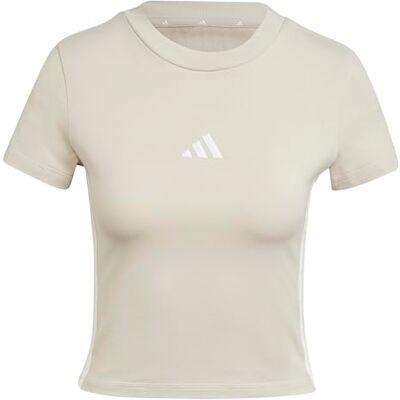Adidas Essentials 3 strepen slim baby T-shirt dames (1 stuk) Adidas Essentials 3 strepen slim baby T-shirt dames (1 stuk)