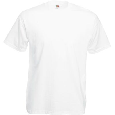 Fruit of the Loom T-shirt voor volwassenen T-shirt unisexe pour homme et femme en 100 % coton avec col rond + pochette en tissu MyShirt gratuite L Fruit of the Loom T-shirt voor volwassenen T-shirt unisexe pour homme et femme en 100 % coton avec col rond + pochette en tissu MyShirt gratuite L