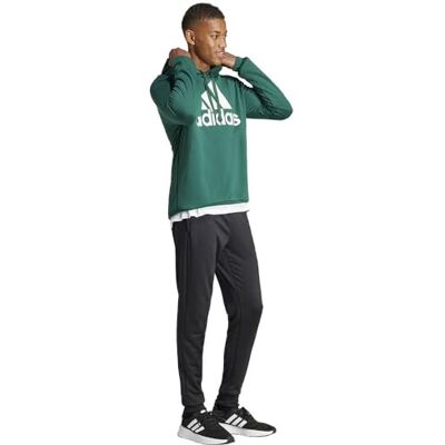 Adidas Heren Sportswear French Terry Hooded Track Suit, Collegiate Green, S Adidas Heren Sportswear French Terry Hooded Track Suit, Collegiate Green, S