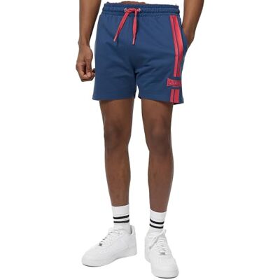 Lonsdale Ardcharnich shorts voor heren, Navy/Rood S Lonsdale Ardcharnich shorts voor heren, Navy/Rood S