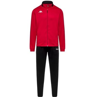 Kappa Salcito TKS trainingspak voor heren, rood/zwart, 2XL Kappa Salcito TKS trainingspak voor heren, rood/zwart, 2XL
