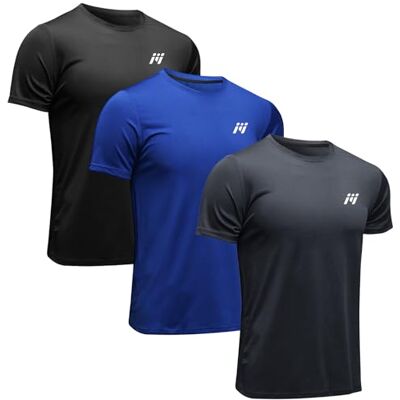 MEETWEE Sportshirt voor heren, Baselayer korte mouwen, hardloopshirt, fitness, voetbal, joggen XL MEETWEE Sportshirt voor heren, Baselayer korte mouwen, hardloopshirt, fitness, voetbal, joggen XL