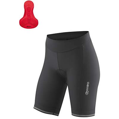 Gonso Dames Shorts Sitivo W, zwart/vuur Gonso Dames Shorts Sitivo W, zwart/vuur