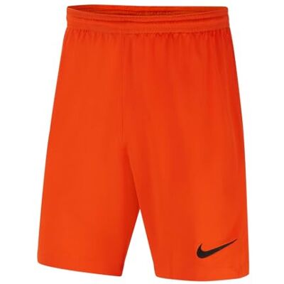Nike Y Nk Df Park Iii Shorts Nb K Uniseks kinderen, Safety Oranje/Zwart Nike Y Nk Df Park Iii Shorts Nb K Uniseks kinderen, Safety Oranje/Zwart