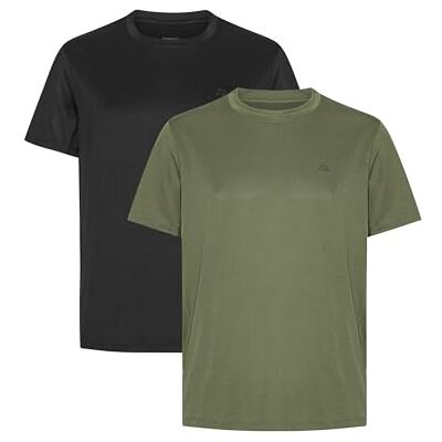 DANISH ENDURANCE Technisch sportshirt voor heren, zeer goed ademend, met korte mouwen, voor hardlopen en krachttraining T-shirt de Sport Technique, Respirant et Léger, Sans Étiquette Anti-Irritation, pour la Course et la Musculation L DANISH ENDURANCE Technisch sportshirt voor heren, zeer goed ademend, met korte mouwen, voor hardlopen en krachttraining T-shirt de Sport Technique, Respirant et Léger, Sans Étiquette Anti-Irritation, pour la Course et la Musculation L