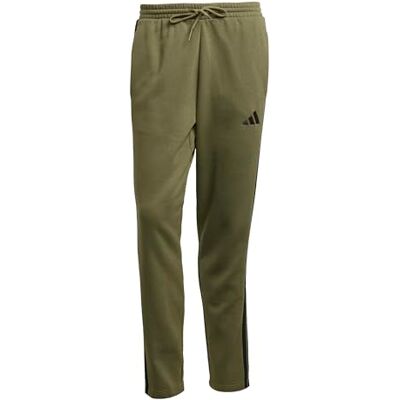 Adidas Essentials Three Stripes Fleece Pant Open Hem golfbroek voor heren (1 stuk) Adidas Essentials Three Stripes Fleece Pant Open Hem golfbroek voor heren (1 stuk)