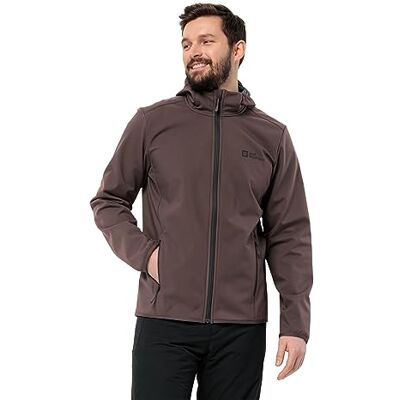 Jack Wolfskin Bornberg Hoody M Coat heren, nachtblauw, S Jack Wolfskin Bornberg Hoody M Coat heren, nachtblauw, S