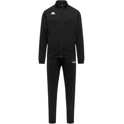 Kappa Salcito TKS trainingspak voor heren, zwart/geel, L Kappa Salcito TKS trainingspak voor heren, zwart/geel, L