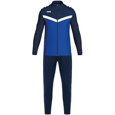 JAKO Trainingspak van polyester voor kinderen, koningsblauw/marineblauw, 152 cm JAKO Trainingspak van polyester voor kinderen, koningsblauw/marineblauw, 152 cm