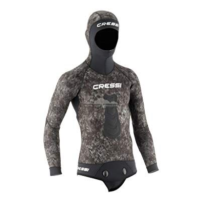 CRESSI Tracina Jacket Wetsuit Vissersjas van neopreen met microporeuze split Supersoft CRESSI Tracina Jacket Wetsuit Vissersjas van neopreen met microporeuze split Supersoft