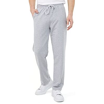 COMEOR Joggingbroek voor heren 2021, trainingsbroek voor heren (857 stuks), grijs. L COMEOR Joggingbroek voor heren 2021, trainingsbroek voor heren (857 stuks), grijs. L