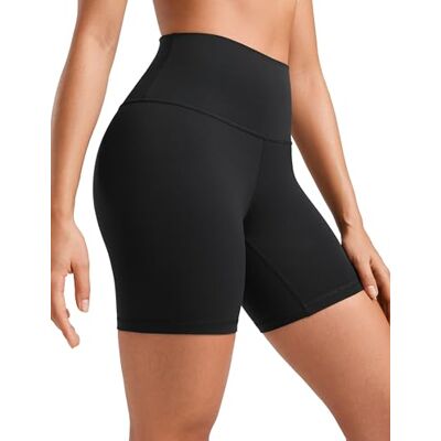 CRZ YOGA Butterluxe Yogabroek voor dames, hoge taille, training, fietsen, leggings, 6/10/15/20 cm, zwart., 36 36 CRZ YOGA Butterluxe Yogabroek voor dames, hoge taille, training, fietsen, leggings, 6/10/15/20 cm, zwart., 36 36
