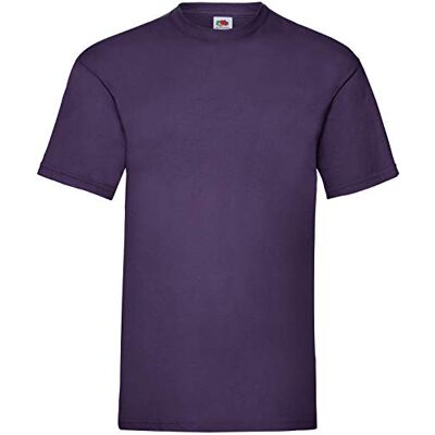 Fruit of the Loom T-shirt voor volwassenen T-shirt unisexe pour homme et femme en 100 % coton avec col rond + pochette en tissu MyShirt gratuite L Fruit of the Loom T-shirt voor volwassenen T-shirt unisexe pour homme et femme en 100 % coton avec col rond + pochette en tissu MyShirt gratuite L