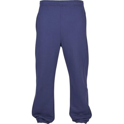 Urban Classics Joggingbroek voor heren met trekkoord, sporttaille, trainingsbroek met elastische broekspijpen met ritssluiting, losse pasvorm, Donkerblauw S Urban Classics Joggingbroek voor heren met trekkoord, sporttaille, trainingsbroek met elastische broekspijpen met ritssluiting, losse pasvorm, Donkerblauw S