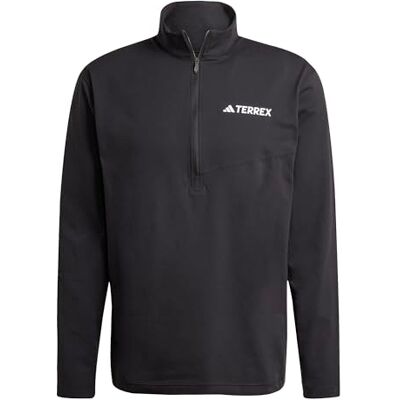 Adidas Terrex Multi CLIMACOOL T-shirt met halve ritssluiting, lange mouwen voor heren Adidas Terrex Multi CLIMACOOL T-shirt met halve ritssluiting, lange mouwen voor heren