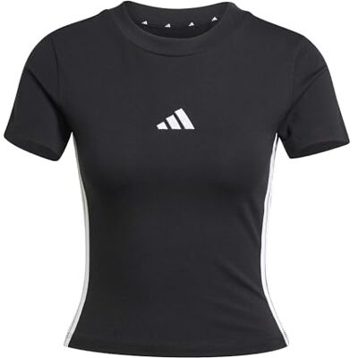 Adidas Essentials 3 strepen slim baby T-shirt dames (1 stuk) Adidas Essentials 3 strepen slim baby T-shirt dames (1 stuk)