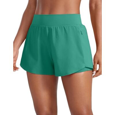 CRZ YOGA hardloopshorts, twee-in-één, hoge taille, 7 cm, paars, gewassen 40 40 CRZ YOGA hardloopshorts, twee-in-één, hoge taille, 7 cm, paars, gewassen 40 40