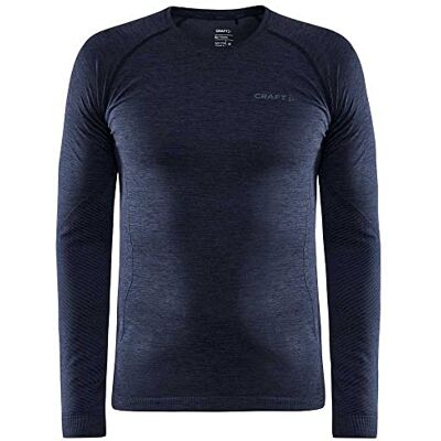 craft Core Dry Active Comfort herenshirt met lange mouwen, blauw 2022 craft Core Dry Active Comfort herenshirt met lange mouwen, blauw 2022