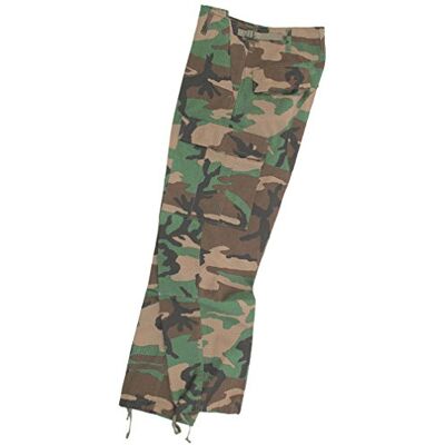 Mil-Tec US BDU veldbroek R/S Woodland maat XL Mil-Tec US BDU veldbroek R/S Woodland maat XL