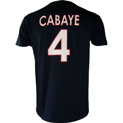 PSG PARIS SAINT-GERMAIN T-shirt – Yohan CABAYE – nr. 4 – officiële collectie Football Club Ligue 1 – volwassen maat heren PSG PARIS SAINT-GERMAIN T-shirt – Yohan CABAYE – nr. 4 – officiële collectie Football Club Ligue 1 – volwassen maat heren