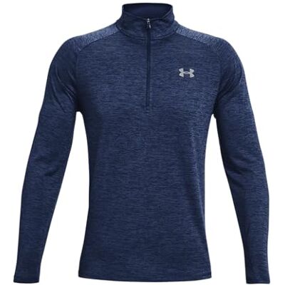 Under Armour Tech 2.0 1/2 Zip Veelzijdige Warm Up Top voor heren, licht en ademend Zip Up Top voor trainen Under Armour Tech 2.0 1/2 Zip Veelzijdige Warm Up Top voor heren, licht en ademend Zip Up Top voor trainen