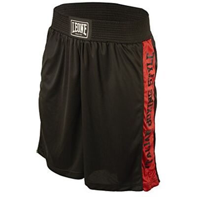 LEONE 1947 AB739 Boxshorts, uniseks, volwassenen, zwart LEONE 1947 AB739 Boxshorts, uniseks, volwassenen, zwart