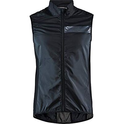 craft Essence Light Wind Vest voor heren, zwart. craft Essence Light Wind Vest voor heren, zwart.